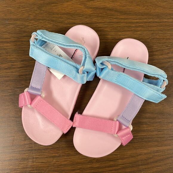 J. Crew Girls' sporty-strap sandals in colorblock* - Picture 2 of 5